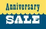 Anniversary Sale Banner - 3 x 5