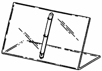 Book Binder Acrylic Easel