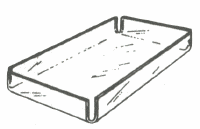 Counter Top Display Tray