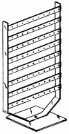 Clear Acrylic Pierced Earring Display