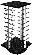 4 Sided Display - 72 Bar Rotator