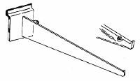 Brackets for Shelving in 8", 10", 12" and 14" lengths