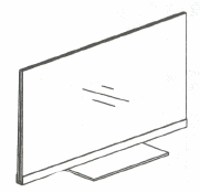 Acrylic Chrome Channel Sign Holder with Metal Base