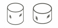Open End Cylindrical Pedestals Come in a Variety of Diameters and Heights