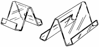 Double Sided Acrylic Easel