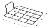 8" Wide Flat Slatwall Wire Shelf