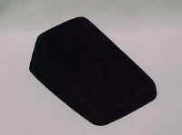Black Velvet Lightweight Jewelry Wedge