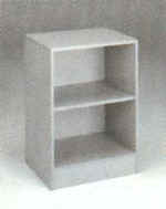 Economy (Budget) Series Cash Stand comes with your choice of flat or recessed top.