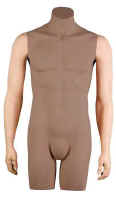 System Mannequin 3/4 Torso Arms - By Side.  Please note that darkened areas are not included.